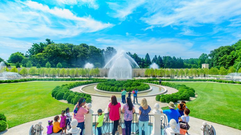 Longwood Gardens fountain 1 768x432