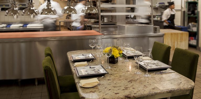chefs table in lacroix restaurant at the rittenhouse pennsylvania top 768x379